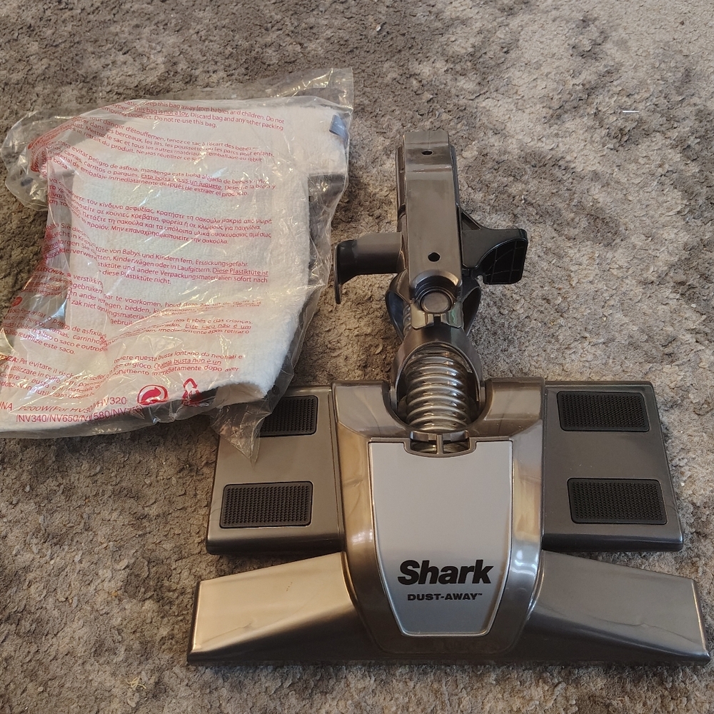 Shark Dust-Away Vacuum Attachment W/ Cleaning Pad HV320 & UV450 Series Comptible